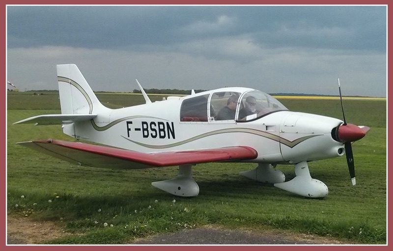 F-BSBN avec élève à bord